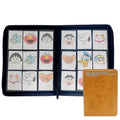 ModernQiu PU Leather 9-Pocket Binder for Trading Cards