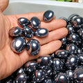 Wholesale Decoration Tera Hertz Tumbled Stones Polished Silver TeraHertz Gravel
