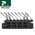 Paulkitson MK509 UHF Professional Wireless Microphone System 8 Channels Lavalier Microphone for Microphone Accessories