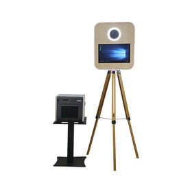 New Design Wooden Vintage Photobooth Shell Retro Photo Booth for Party or Events