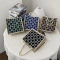 Eco Friendly Natural Custom Printed Logo Burlap Linen Jute Bags Manufacturers Grocery Reusable Shopping Canvas Tote Bag