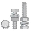 M8 M10 M12 M14 M16 M18 M20 Grade 8.8 Hot Dip Galvanised Full Thread Hex Head Bolts With Nuts and Washers