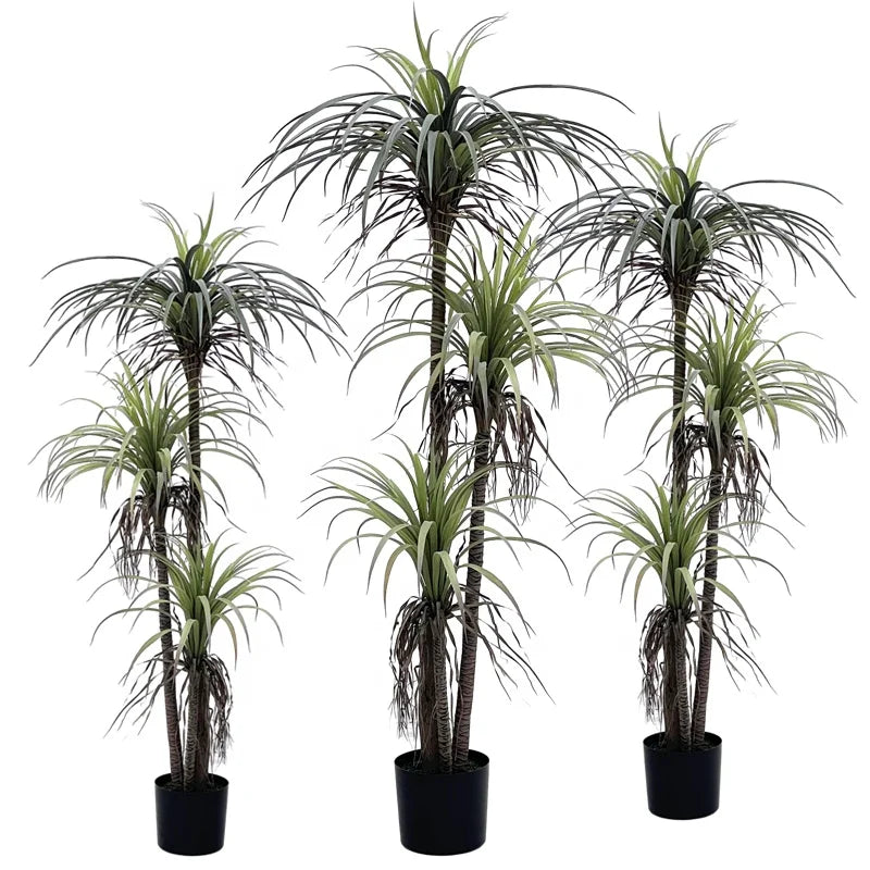 Artificial Plants Tree Home Decor Bonsai Tree Plastic Plants Pots Garden Landscaping Modern Faux Plants Indoor Palm
