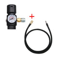 LE Model 07 Mini CO2 Regulator for Pneumatic Tools Caulking Guns for 0-130psi with Hose