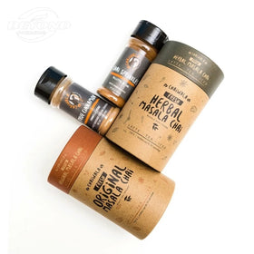 OEM Brand Organic Kraft Cardboard Tube Packaging Herbal Milk Custom Biodegradable Loose Tea Spice Jar Paper Tube Packaging