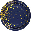 Eco-Friendly Disposable Biodegradable Paper Plate Tableware Set Online Shopping Food Dishes Cake Plates for Weddings & Parties