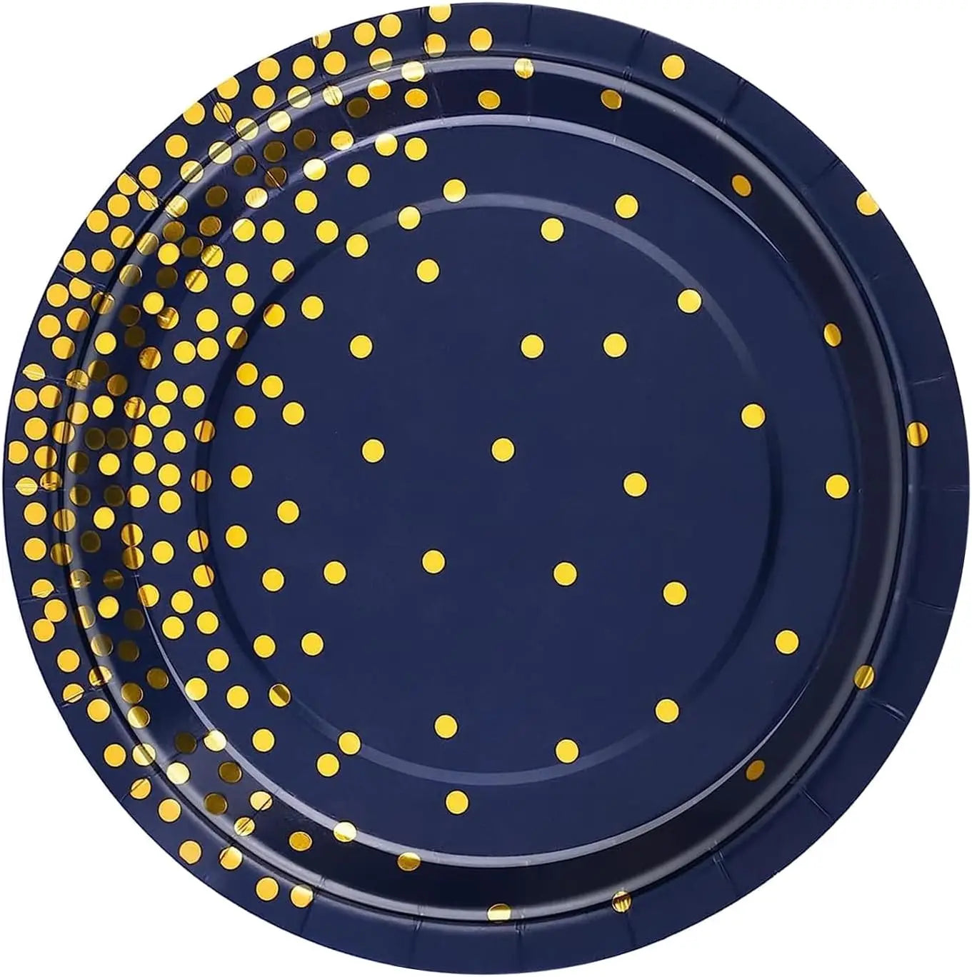 Eco-Friendly Disposable Biodegradable Paper Plate Tableware Set Online Shopping Food Dishes Cake Plates for Weddings & Parties