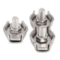 Stainless Steel Wire Rope Grips Marine Simplex /Duplex Wire Rope Clips Cable Clamps for Rigging