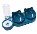 Protecting Cat Cervical Vertebrae Oblique Pet Bowl Pet Feeder Automatic Dog Water Bowl Double Pet Bowl