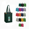Custom Printed Eco-Friendly Recyclable Non-Woven Fabric Grocery Tote Bag Reusable Shopping Bag Personalized Logo Supermarket Use