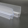 Hot Sale Bathroom Products PVC Plastic Shower Room Sealing Clear Blue for Glass Door Waterproof Bathroom Sealing Strips 6mm