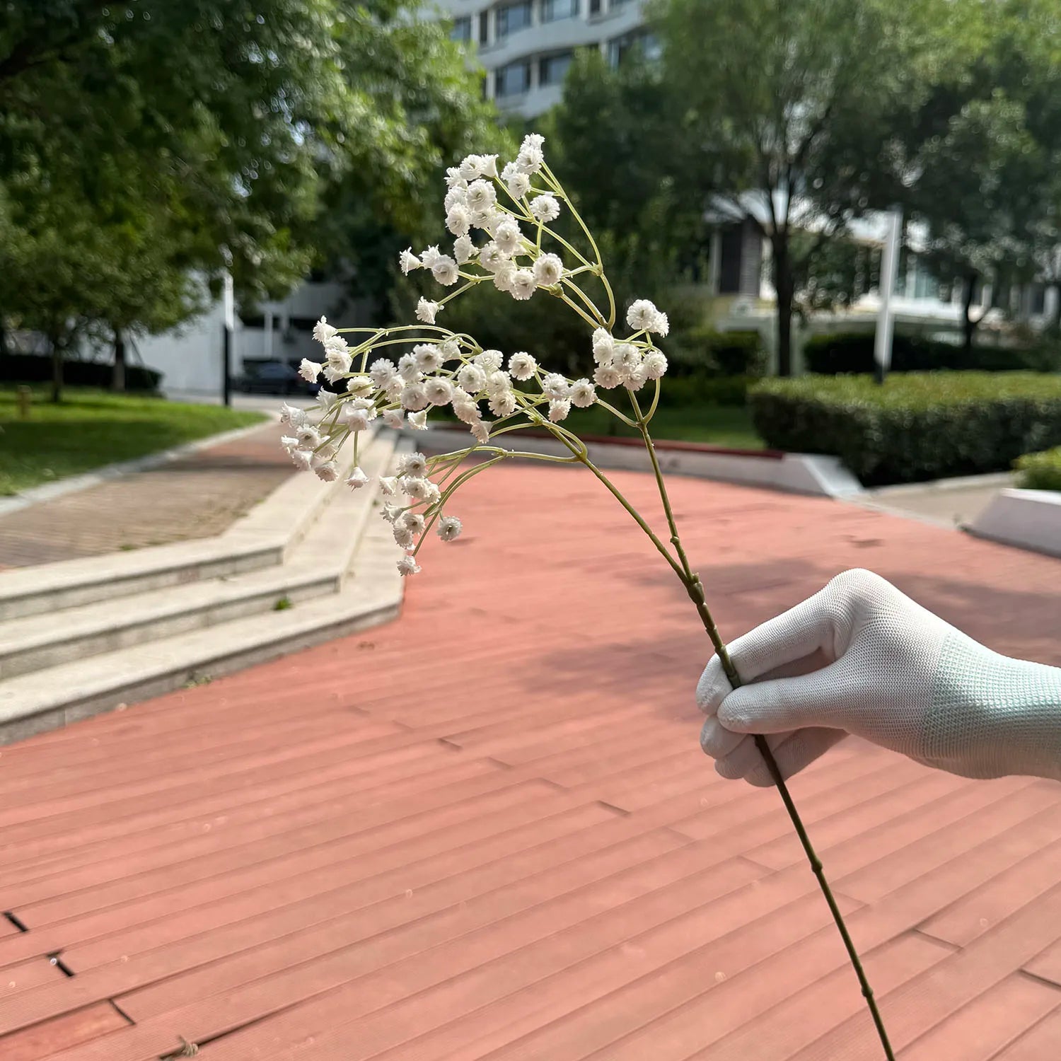 Y-H187 Real Touch Baby Breath Flowers High Quality Latex Artificial Baby Breath Artificial Flower for Wedding Home Decoration