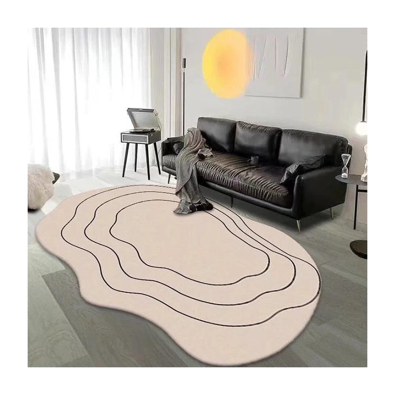 Anti Slip Rug Large Faux Wool Fleece Rugs Home Decoration Custom Printed Carpet Room Decorate Rugs Living Room Large