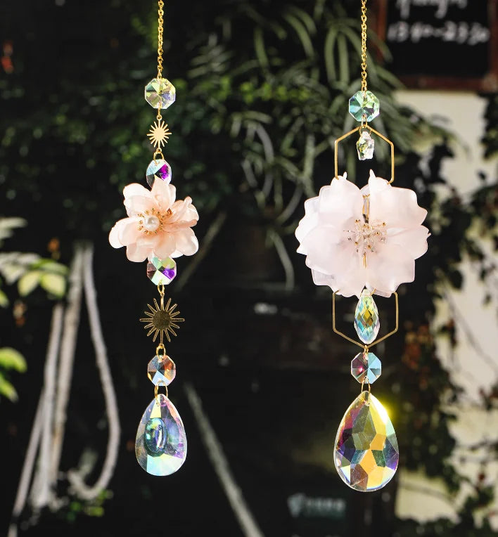 Flower Sun Catcher Window Decoration Home Decorations Garden Crafts Wall Decor Sun Catcher