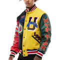 Bomber Jackets Custom Made Men Fashion Latest Design 2022 Winter Bomber Jacket Varsity Fur Jacket Stylish Design Outwear Coat