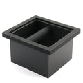 Barista Tools Stainless Steel Black Espresso Knock Box Coffee Accessories Bottomless Coffee Knock Box
