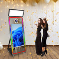 Wholesale Mirror Photobooth Machine 32 43 Inch Touch Screen Built-In Mini PC Selfie Magic Mirror Photo Booth for Events