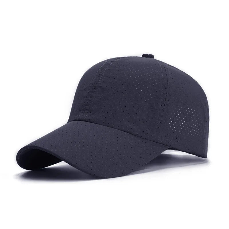Custom Embroidered Flat Brim Baseball Hat Outdoor Fishing Sports Baseball Hats 6 Panel Embroidery Baseball Hats