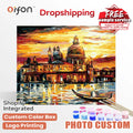 Orfon LY1311 Paint by Numbers for Adults SCENERY Modern  Digital DIY  Color Oil Painting Kits  on Canvas No Frame