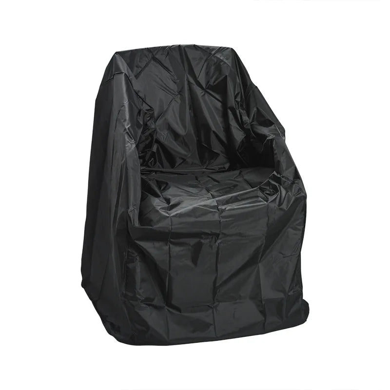 Factory Price Stacked Chair Dust Cover Storage Bag Outdoor Garden Patio Furniture Cover Waterproof Dustproof Chair Organizer