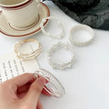 2025 Crystal Hot Sale Fashion Freshwater Pearl Bead Adjustable Bangle Charm Bracelet for Women