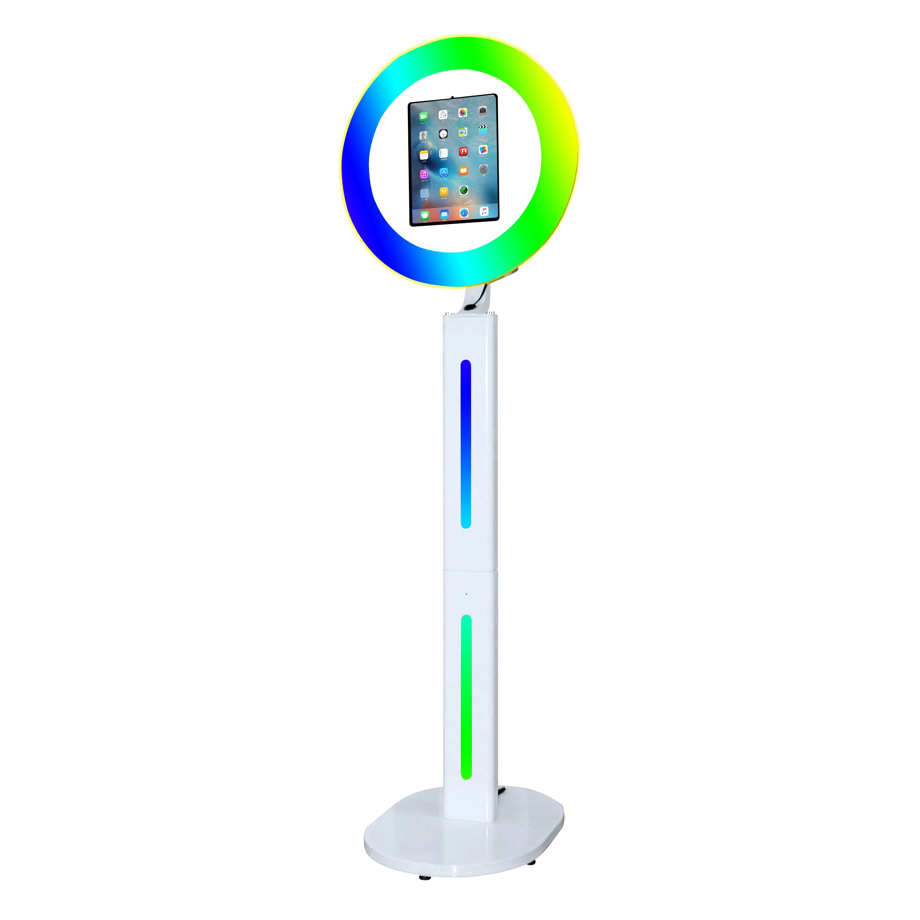 Wedding Party  Sharing Station Ipad Photo Booth Manual Selfie Kiosk Instant Roaming Photobooth Shell iPad Photo Booth Automatic