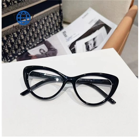 Teenyoun Anti Blue Light Designer Spsctacle Glasses TR90 Frame Glasses Prescription Glasses Optical Cat Eye Frames Wholesale