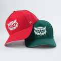 High Quality Custom Logo Embroidered Baseball Cap Low Profile Dot Pattern Sport Cap Made From Oxford Fabric Dobby Style