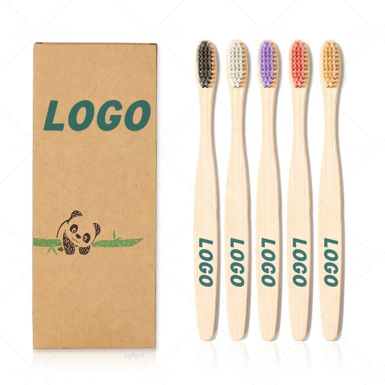 Custom Hotel Oral Hygiene Cleaning Product Small Bristle Teeth Brush Set