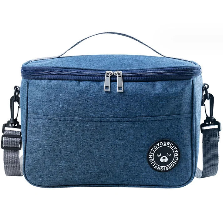 CUSTOM Fashion Portable Tote Cooler Handbag Waterproof Bento Pouch Travel Outdoor Insulated Lunch Box