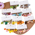 Fashion Colorful Acrylic 5 Pairs Set Cute Avocado Beer Bottle Candy Creative Jewelry Dangle Drop Earrings for Girls