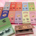 3d Mink Lases Eyelash Vendor Customized Boxes Lashwood Lashes3d Wholesale Mink Lashbox Packaging with logo