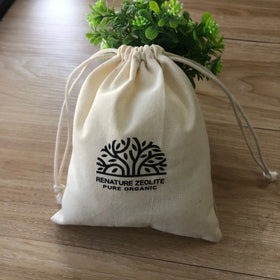 Organic Muslin Cotton Packaging Pouch Organic Cotton Gift Packaging Pouch
