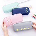 Nylon School Pencil Case Cartoon Cute Pencil Zipper Bag Custom Pencil Bag for Girls Children