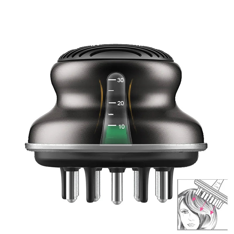 Scalp Solutions Liquid Hair Growth Comb Applicator Home Use Plastic Handle Common Comb