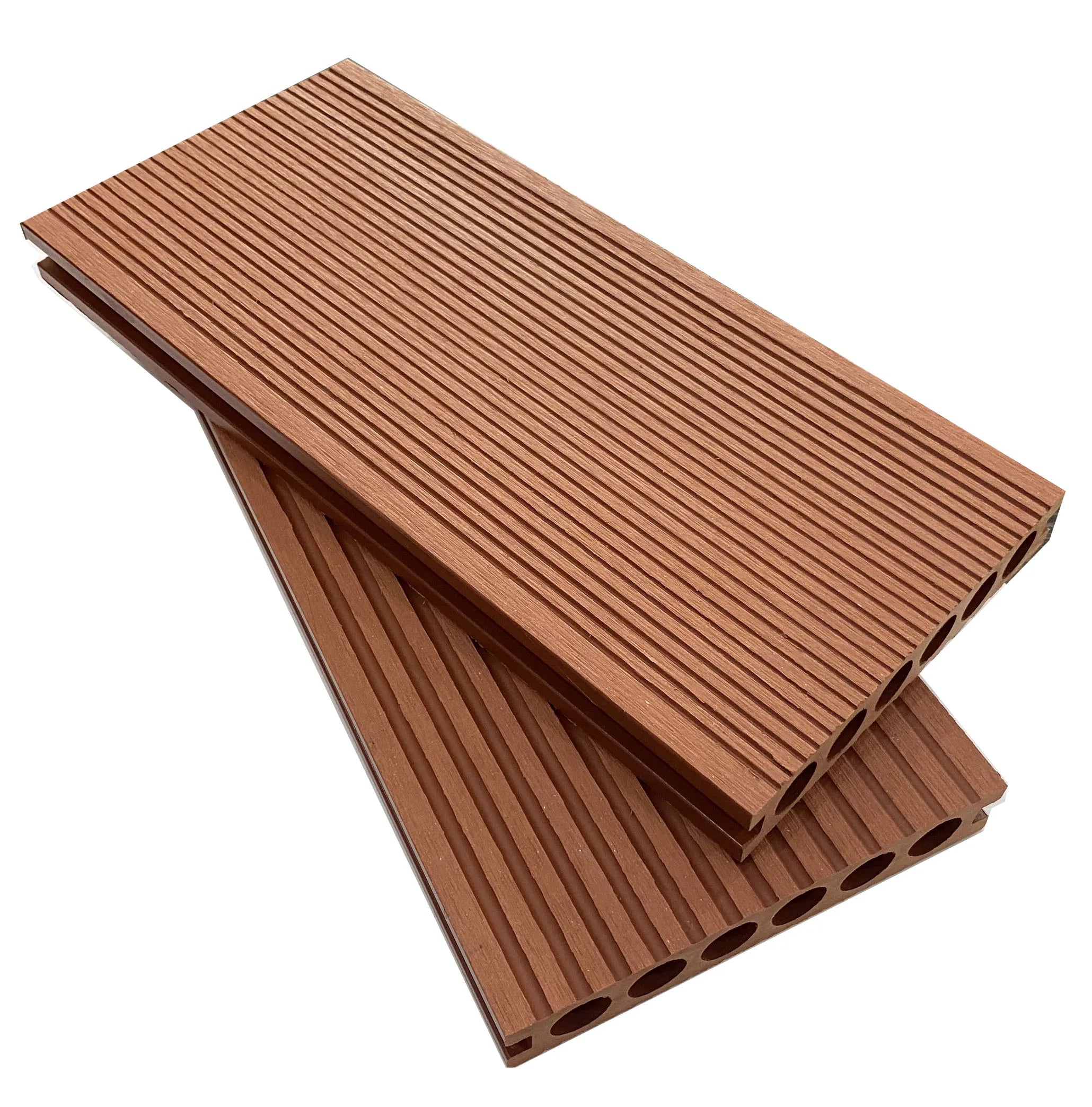 Wood Plastic Composite (WPC) Traditional Waterproof Fireproof Anti-Slip Eco-Friendly Deck Covering Material Outdoor Flooring
