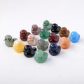 Pretty Healing Crystal Crafts Mini Crystal Duck Cute Animal Carvings for Gift