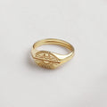 LOZRUNVE Fashion Jewelry New Product Design Ring 18k Gold 925 Silver Manufacturer