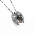 Wholesale Tarnish Free Jewelry Gold Plated Stainless Steel Wing Anchor Pendant Necklaces