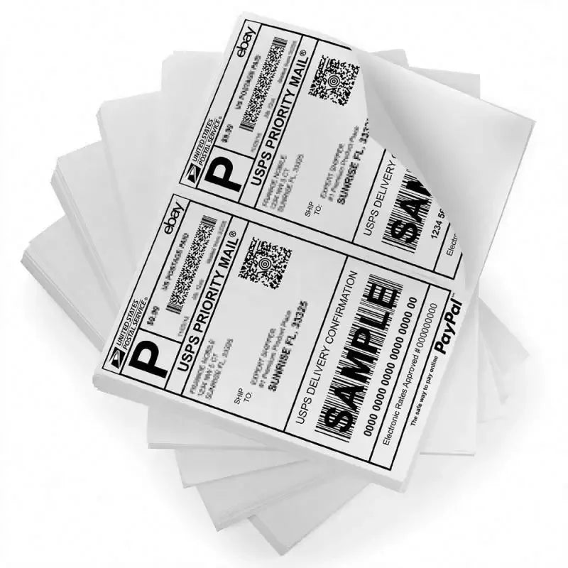A4 Holographic Digital Vinyl Sheet Labels Water Activated and Hot Melt Adhesive Custom Laser Inkjet Printer Stickers