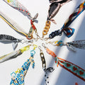 Anti-loss Silicone Non-toxic Fashion Eyewear Chain Retro Printed Rope Cross-border Ribbon Neck Mask Chain