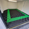 Anti Slip Interlocking Pp Garage Tiles Free Shipping Plastic Splicing Floor Grille for Car Wash