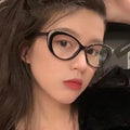 Cat Eye Retro Fashion Glasses Frame Anti Blue Light Glasses
