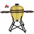 KIMSTONE 24 Inch Outdoor  Restaurant Bbq Grill Portable Charcoal Barbecue Griller