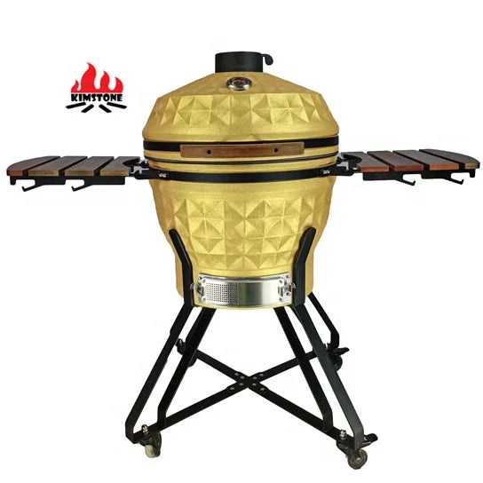 KIMSTONE 24 Inch Outdoor  Restaurant Bbq Grill Portable Charcoal Barbecue Griller