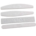 TSZS Custom Logo Professional Nail File Korean Manicure Art ToolsDisposable Nail Files Zebra Gray 100/180 Grit Nail Files Zebra
