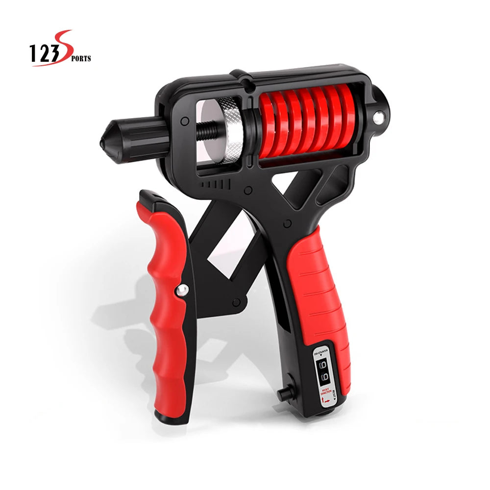 Best Selling Built-In Counter Hand Gripper Strengthener Professional Adjustable Heavy Silicone Sports Grip Strength Machine