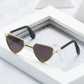 Wholesale Newest Heart Shape Sun Glasses Metal Cheap Hot Selling Products Dogs Cats Customized Logo Eyeglasses Frames Pet