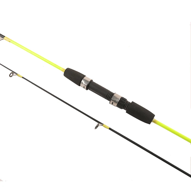 China Factory Whole High Quality 2 Sections Solid Fiberglass Cast Spinning Fishing Rod