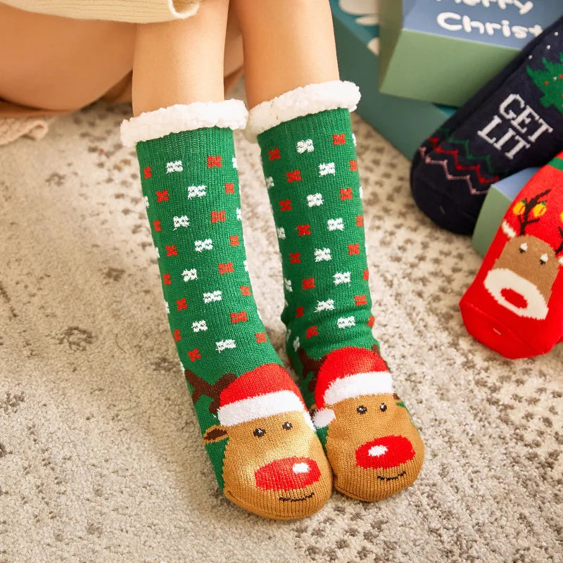 Whosale Good Quality  Christmas Stocking 2022 Personalized Christmas Holiday Socks Winter Warm Stockings Leggings